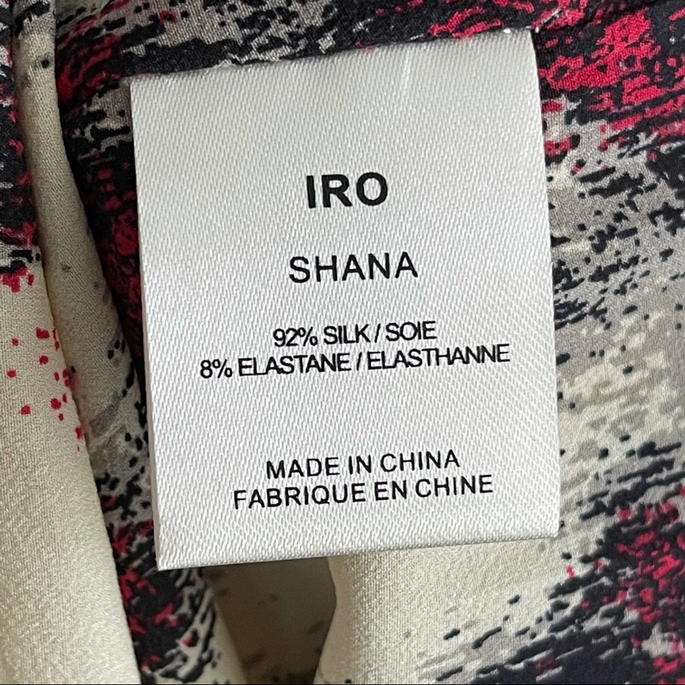 IRO Surplice Front Side-Shirred Dress - Picture 8 of 8